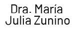 Dra. María Julia Zunino